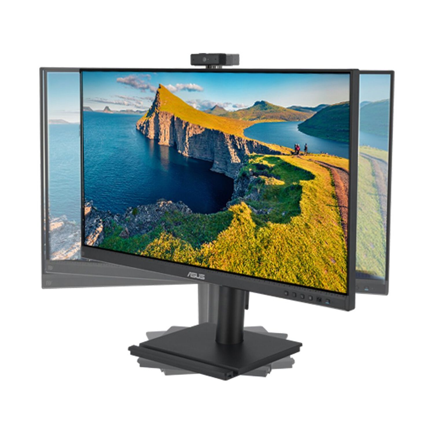Asus Monitor De Videoconferencia 1080p De 27" Be279qfk Full Hd Sin Marco, Con C&aacute;mara Web, Mic&oacute;fono Y Altavoz image number 3.0
