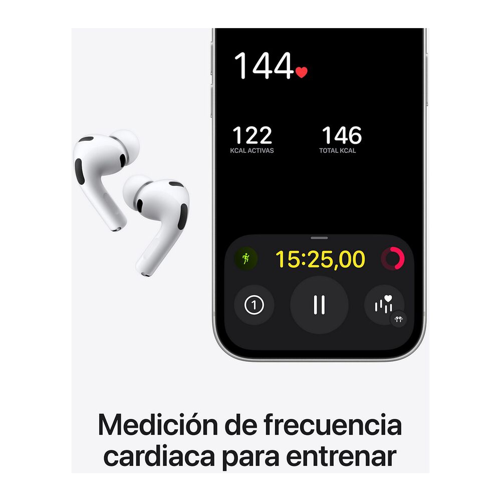 Apple Airpods Pro 3 Color Blanco Con Cancelaci&oacute;n De Ruido image number 3.0