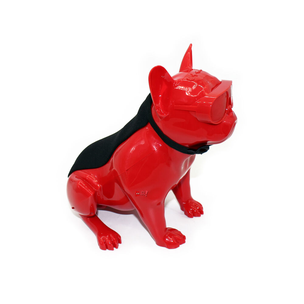 Parlante Bluetooth Bulldog Frances 10w Rojo - Ps image number 3.0