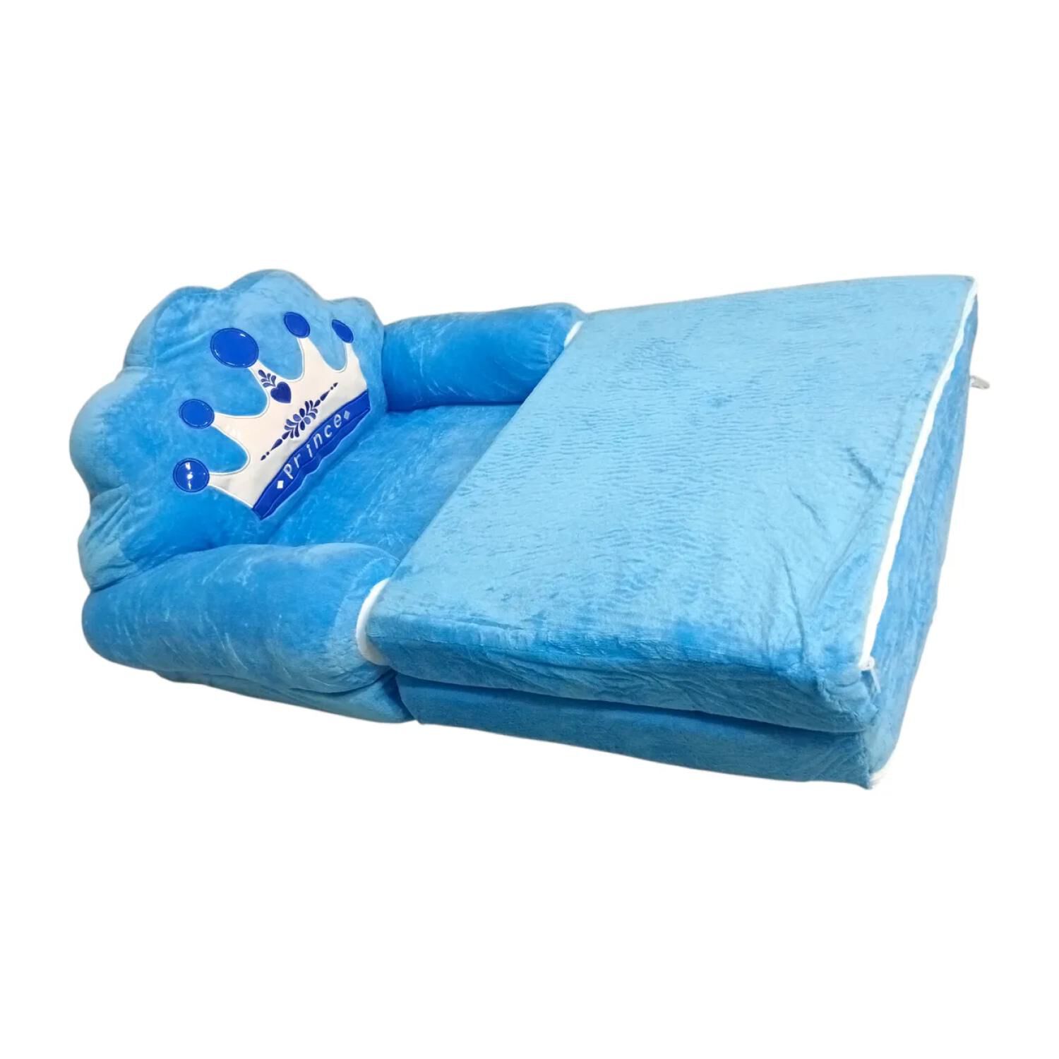 Sillon Silla Para Ni&ntilde;os 100x50cm Azul Infantil image number 2.0