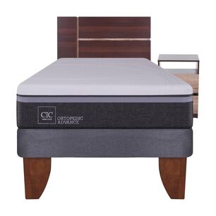 Cama Europea Cic Ortopedic Advance 1.5 Plazas