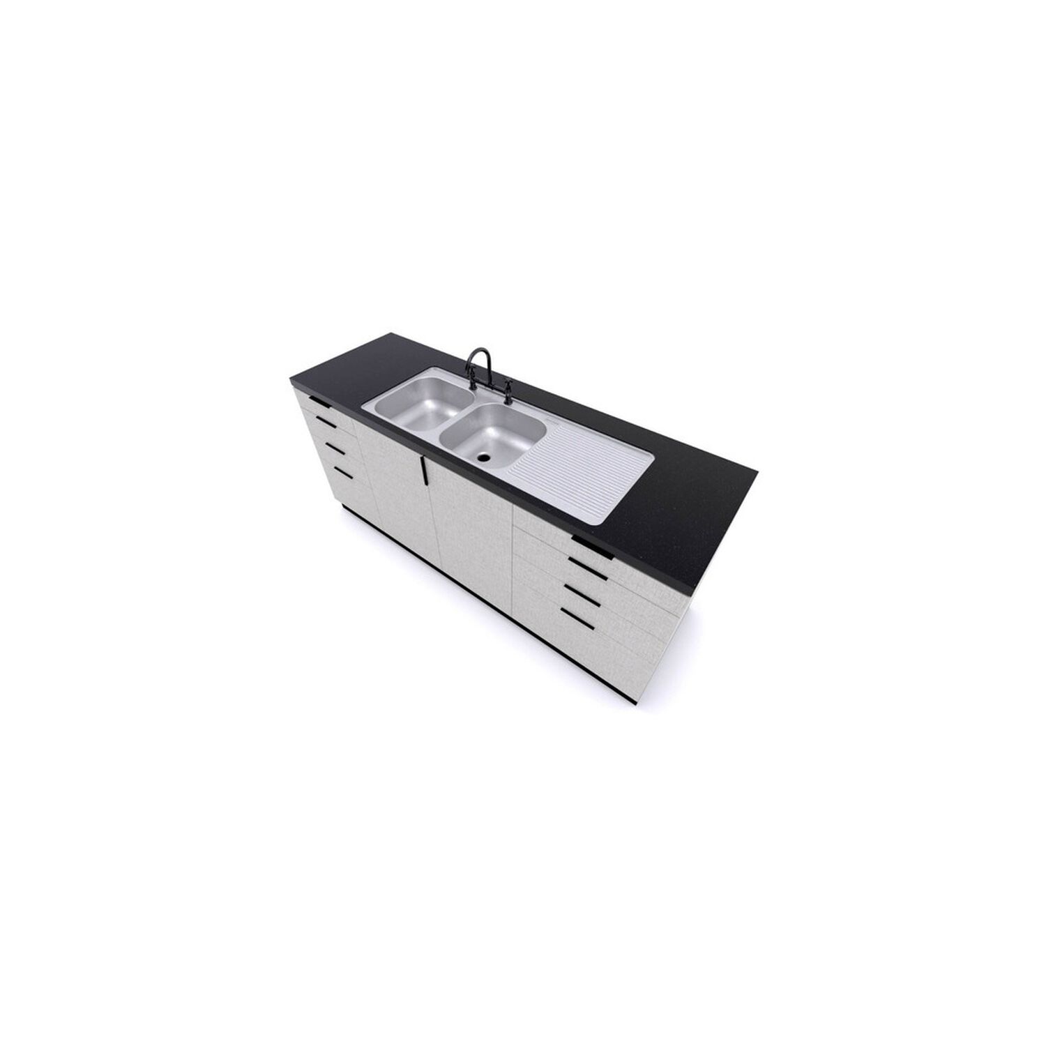 Lavaplatos Sobreponer 1200x500 Comb. Derecho Splendid image number 1.0