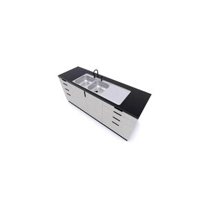 Lavaplatos Sobreponer 1200x500 Comb. Derecho Splendid