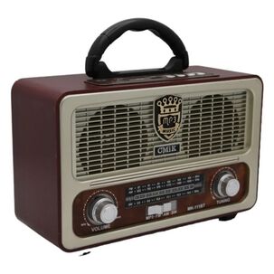 Mini Radio Retro Vintage Usb Bluetooth Fm