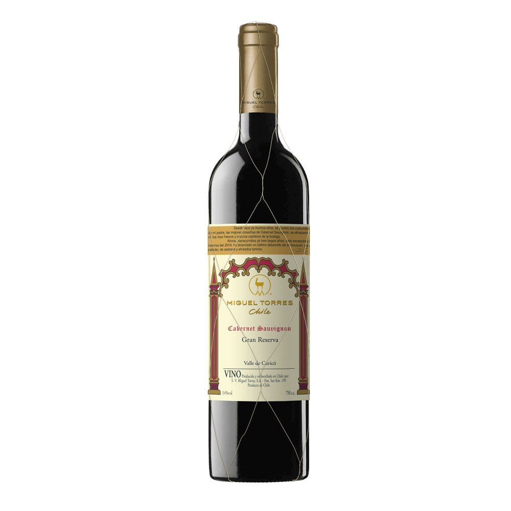 Vino Miguel Torres Gran Reserva Cabernet Sauvignon (14,5% 750ml) image number 0.0