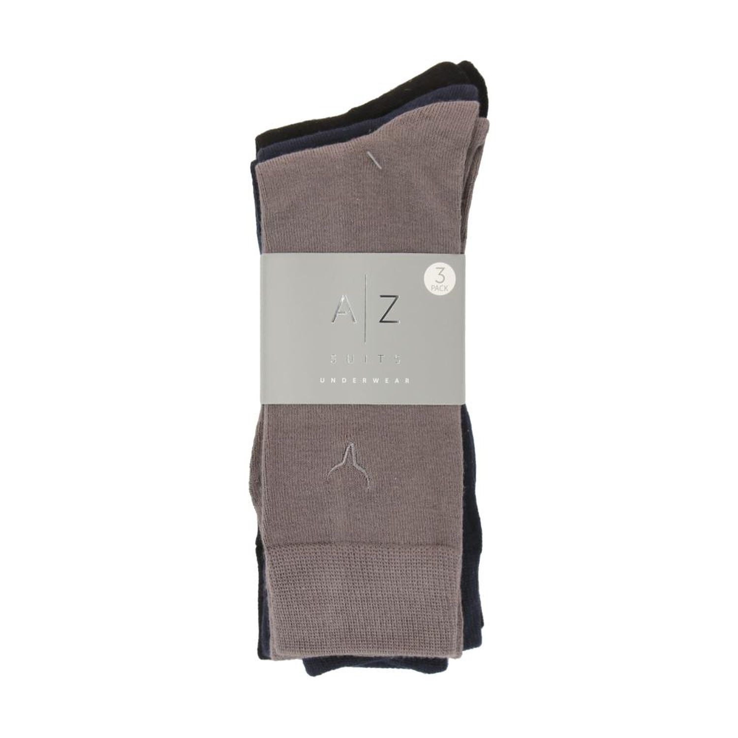 Calcetines Az Black / 3 Pares image number 1.0
