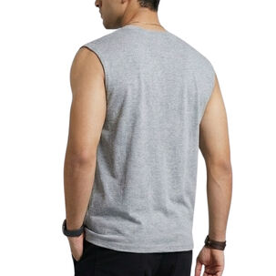 Polera Sin Manga Musculosa Unicolor Hombre Hercules