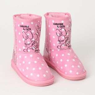 Bota Ni&ntilde;a Minnie Fucsia