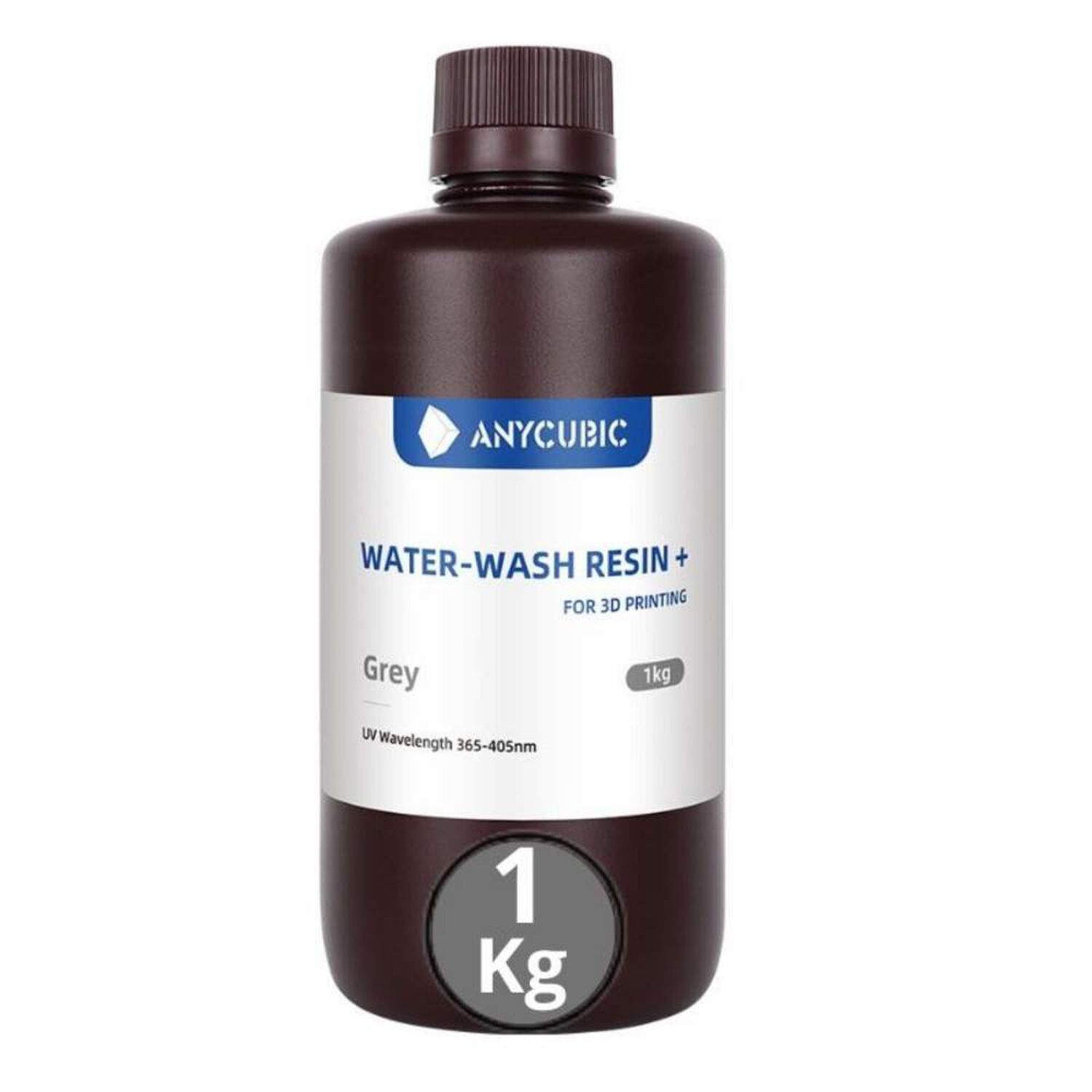 Resina Lavable Al Agua Gris Para Impresoras 3d 1000g Anycubic image number 0.0