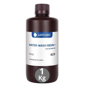 Resina Lavable Al Agua Gris Para Impresoras 3d 1000g Anycubic