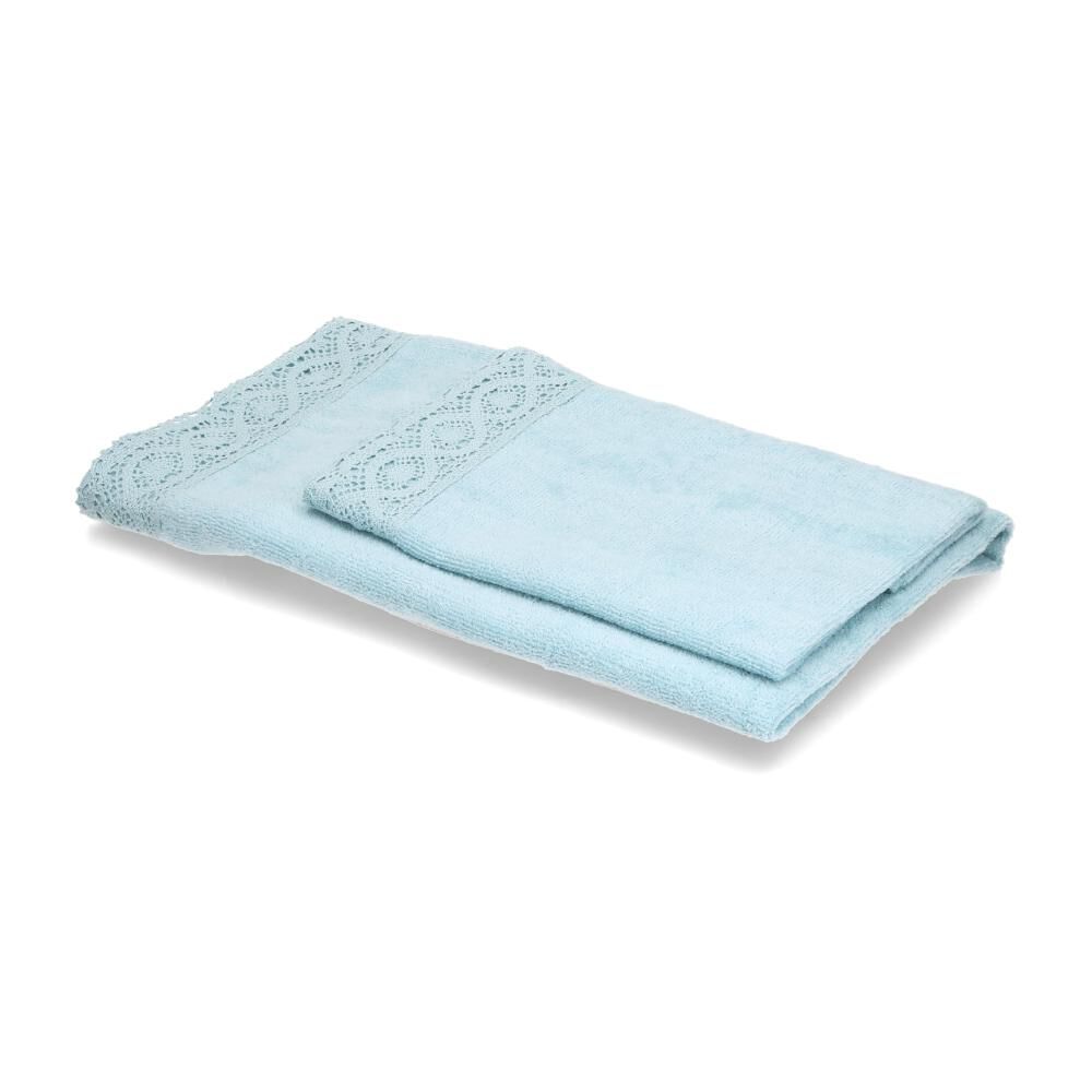 Juego De Toallas Belle Noite Macrame image number 0.0