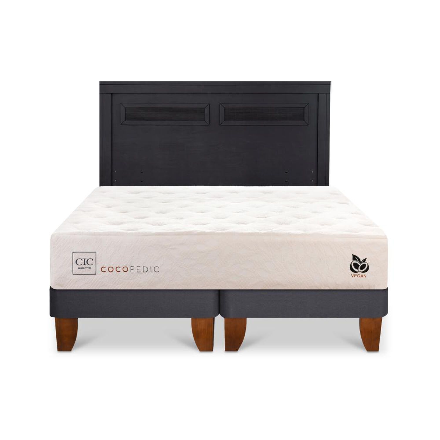Cama Europea Cic Cocopedic / King / Base Dividida + Respaldo image number 0.0