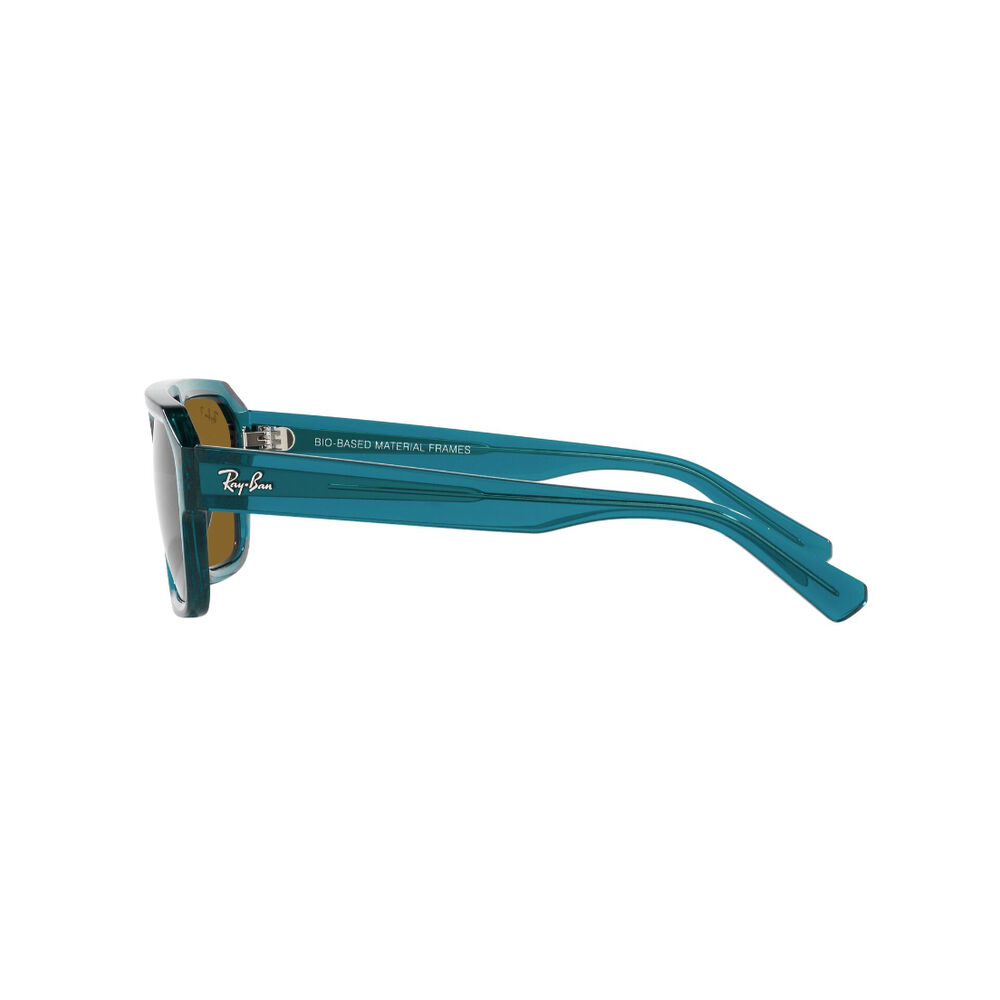 Lentes De Sol Corrigan Transparent Light Blue Polarizados Bio-based Sustentable Ray-ban image number 3.0