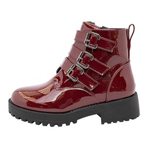 Botin Yeni Burdeo Charol Bamboo
