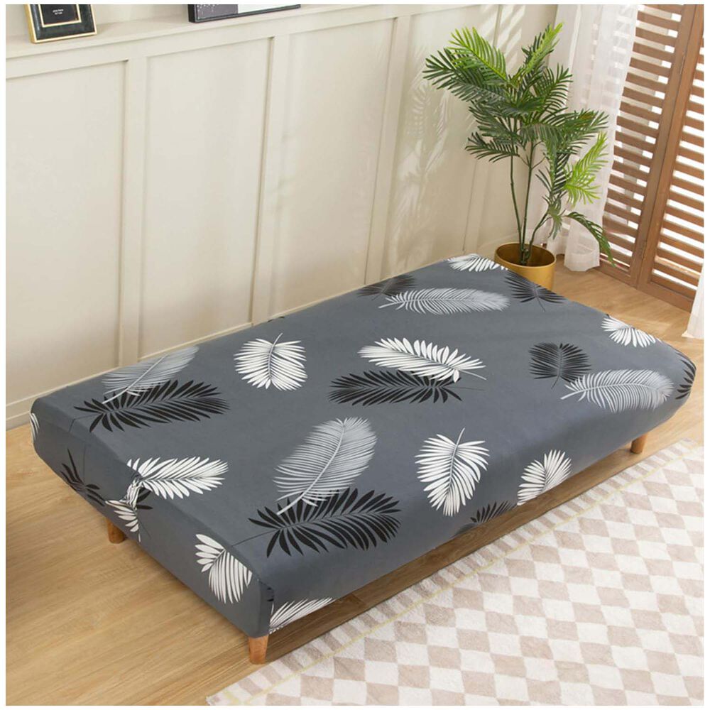 Funda De Futon Elasticado Burdeo image number 3.0