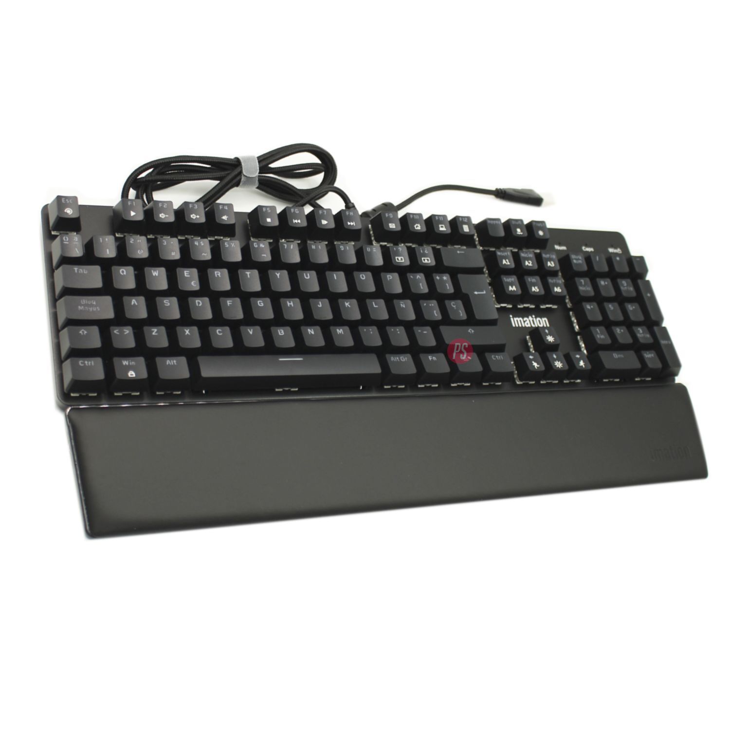 Teclado Imation Imj93 Rainbow Con Luces Y Comodidad - Ps image number 1.0
