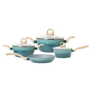 Batería De Cocina Ilko Granito Sea / 7 Piezas