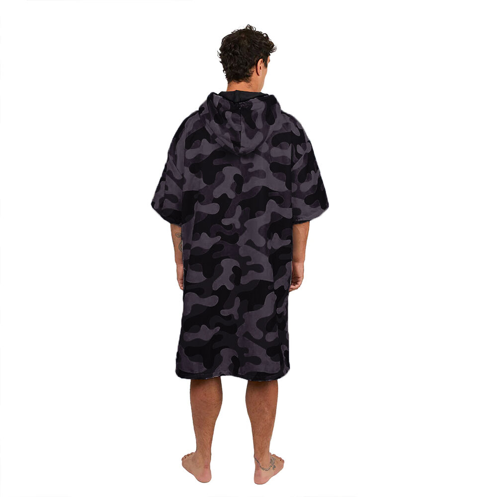 Poncho Terry Camo Negro image number 2.0