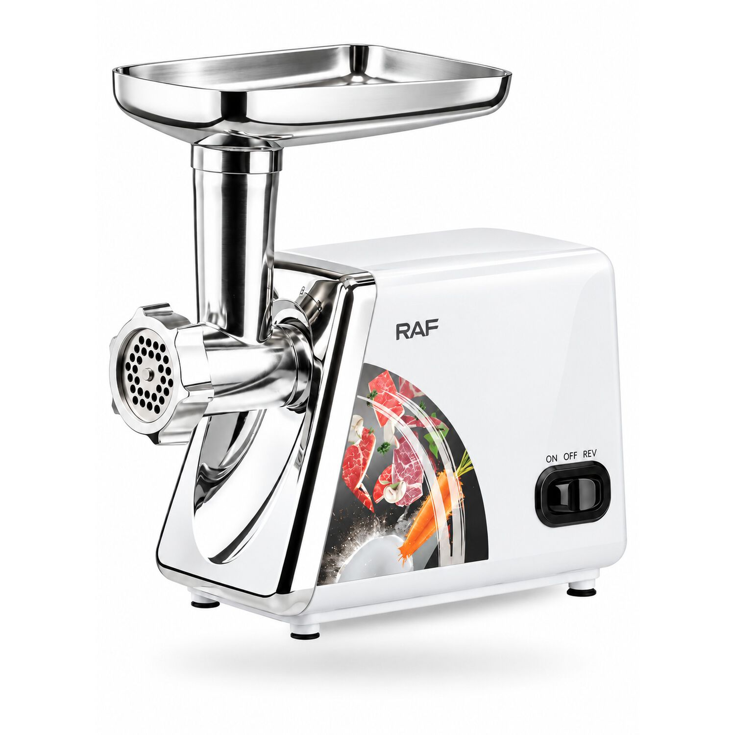 Picadora De Carne El&eacute;ctrica Raf R3368 2500w image number 0.0