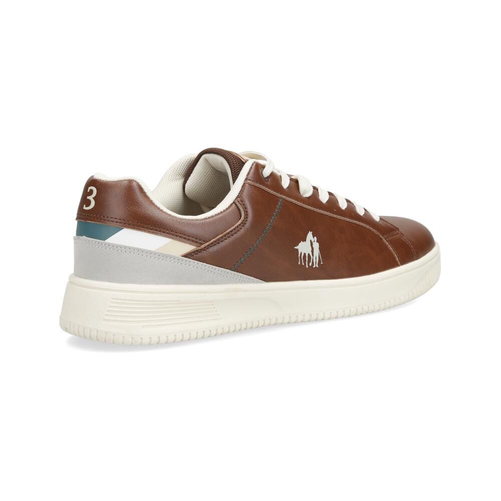 Zapatilla Urbana Hombre The King's Polo Club Brown image number 3.0