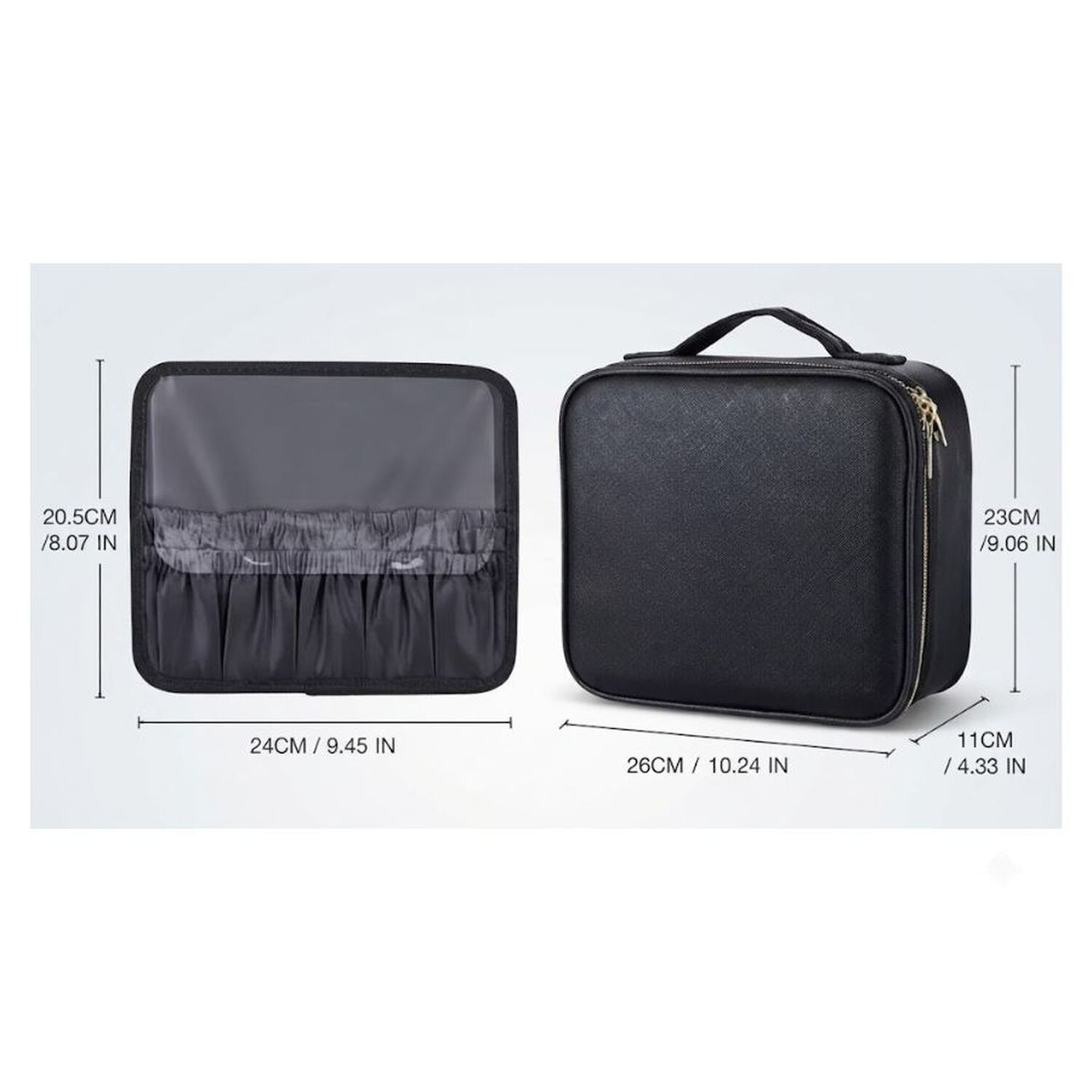 Bolso Organizador De Maquillaje Espejo Led Port&aacute;til image number 1.0