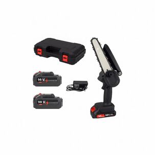 Motosierra Recargable Tasbel + 2 Baterías 98v Portátil Accesorios