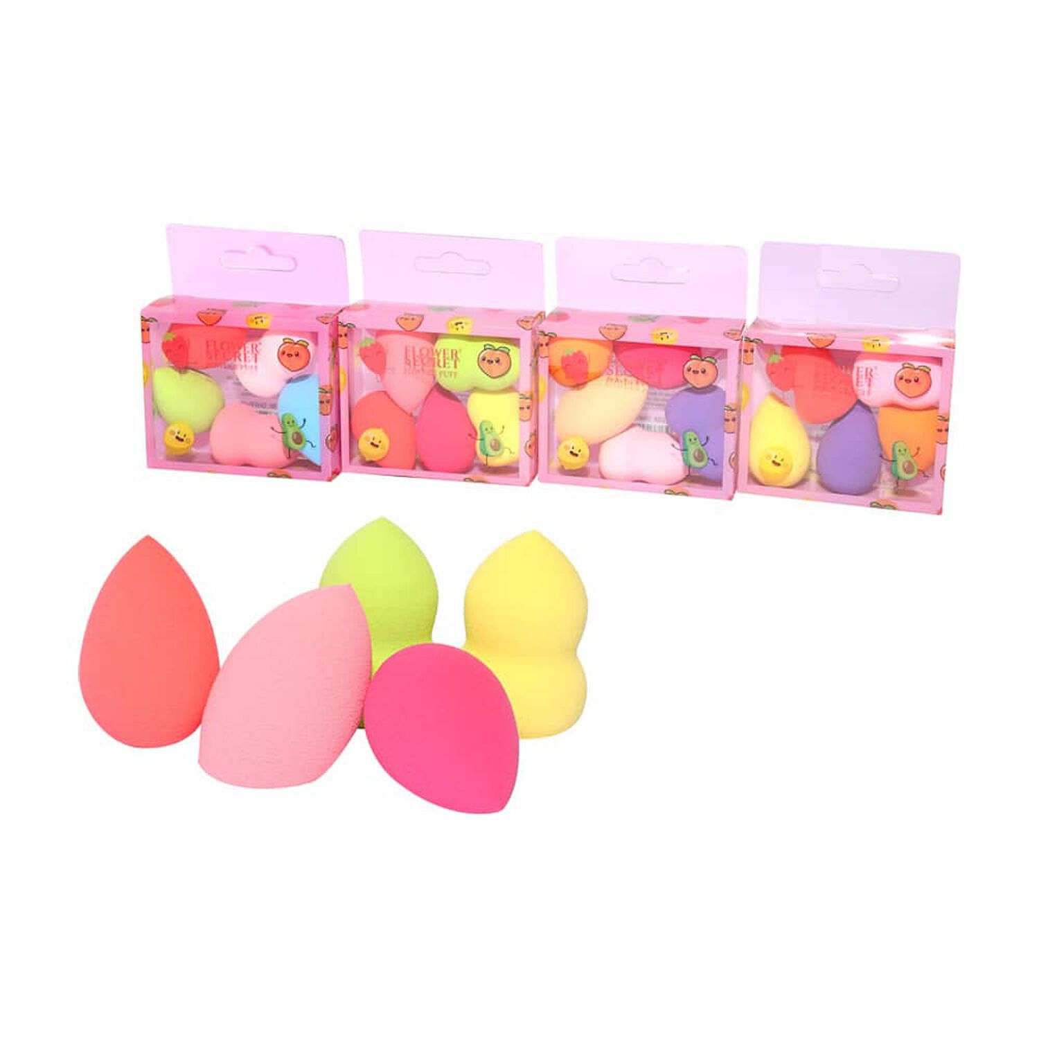 Set De 5 Esponjas Difuminadoras Beauty Blender Profesionales image number 0.0