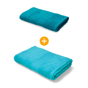 Toalla De Baño Casaideal / 70x140 Cm + Toalla De Mano Casaideal / 80x50 Cm