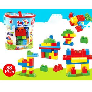 Bloks Juego De Construcción Multicolor 88 Piezas Deluxe
