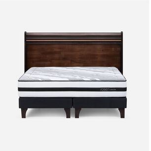 Cama Europea Rosen Driven / Super King / Base Dividida + Respaldo