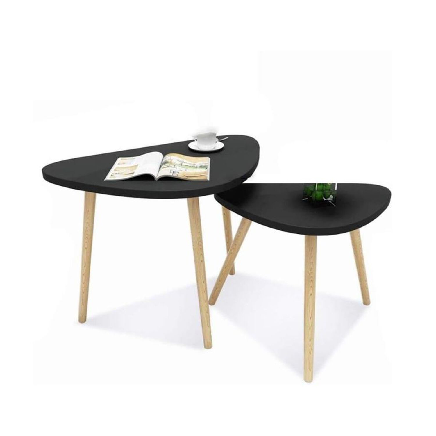 Mesa De Centro Minimalista De Madera image number 0.0