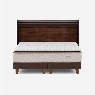Cama Europea Rosen Nest / Super King / Base Dividida + Respaldo