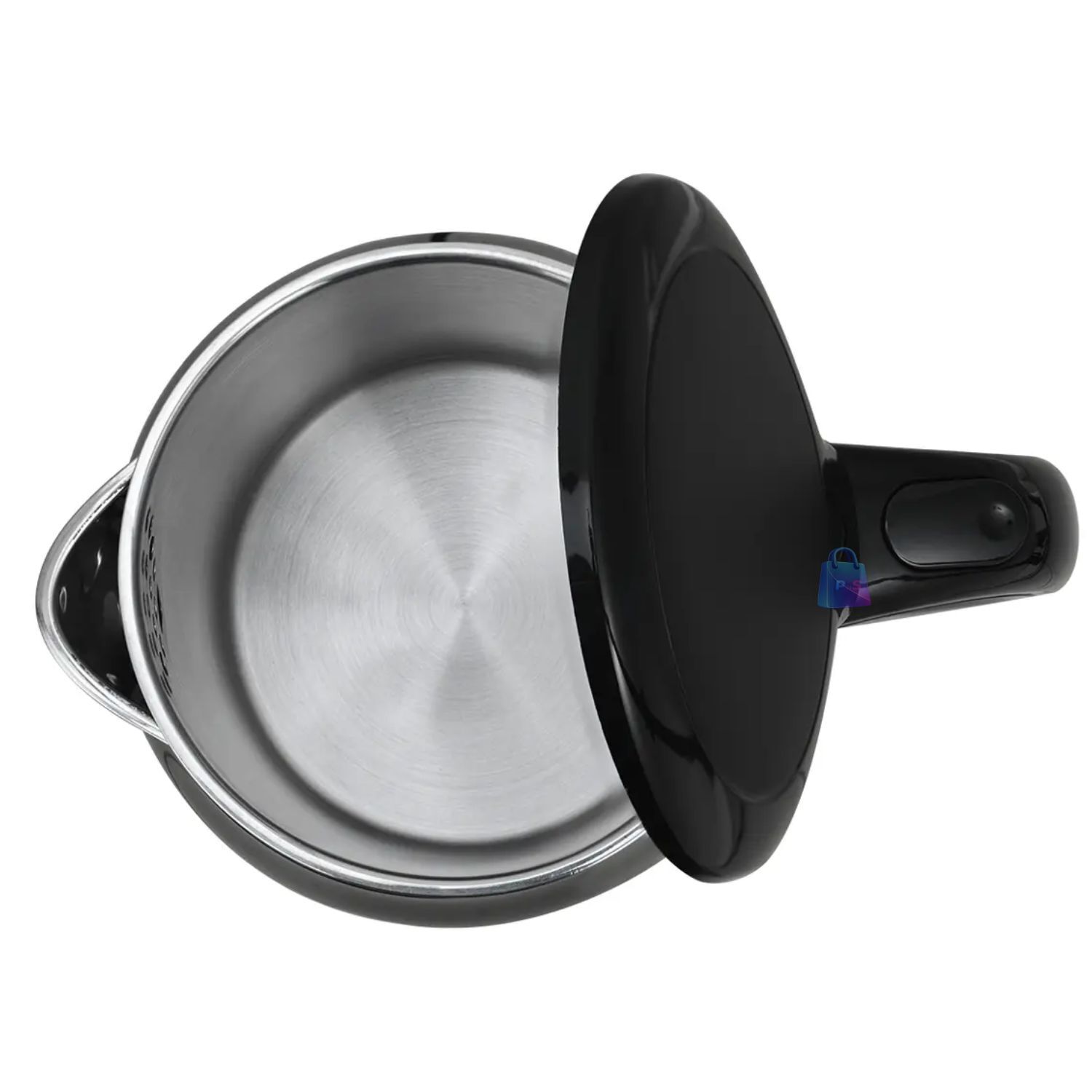 Hervidor El&eacute;ctrico 1.7l Doble Pared Acero Inox Negro - Ps image number 2.0