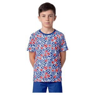 Pijama Ni&ntilde;o Algod&oacute;n Verano Universidad De Chile C1 Top