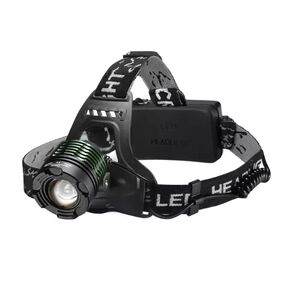 Linterna Frontal 1000 L&uacute;menes Con Zoom Led Cree