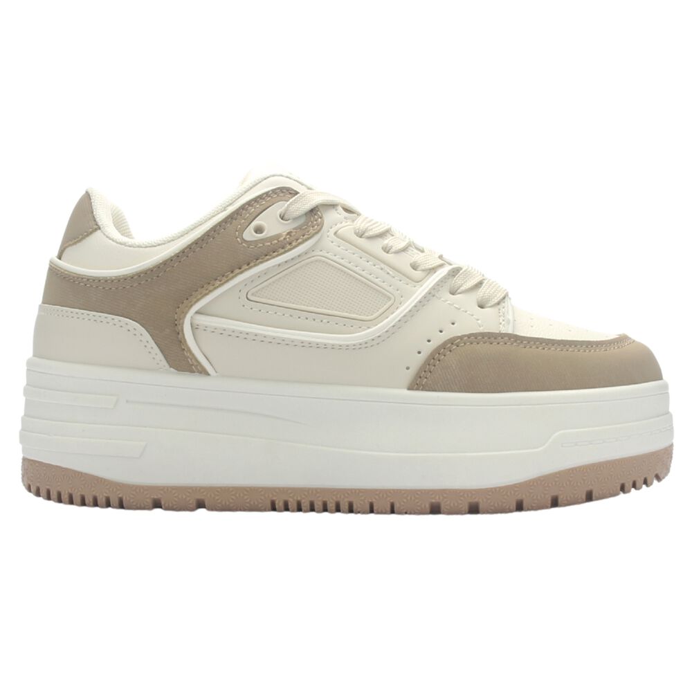 Zapatilla Mujer Chalada Mitsu-4 Beige Urbano image number 0.0