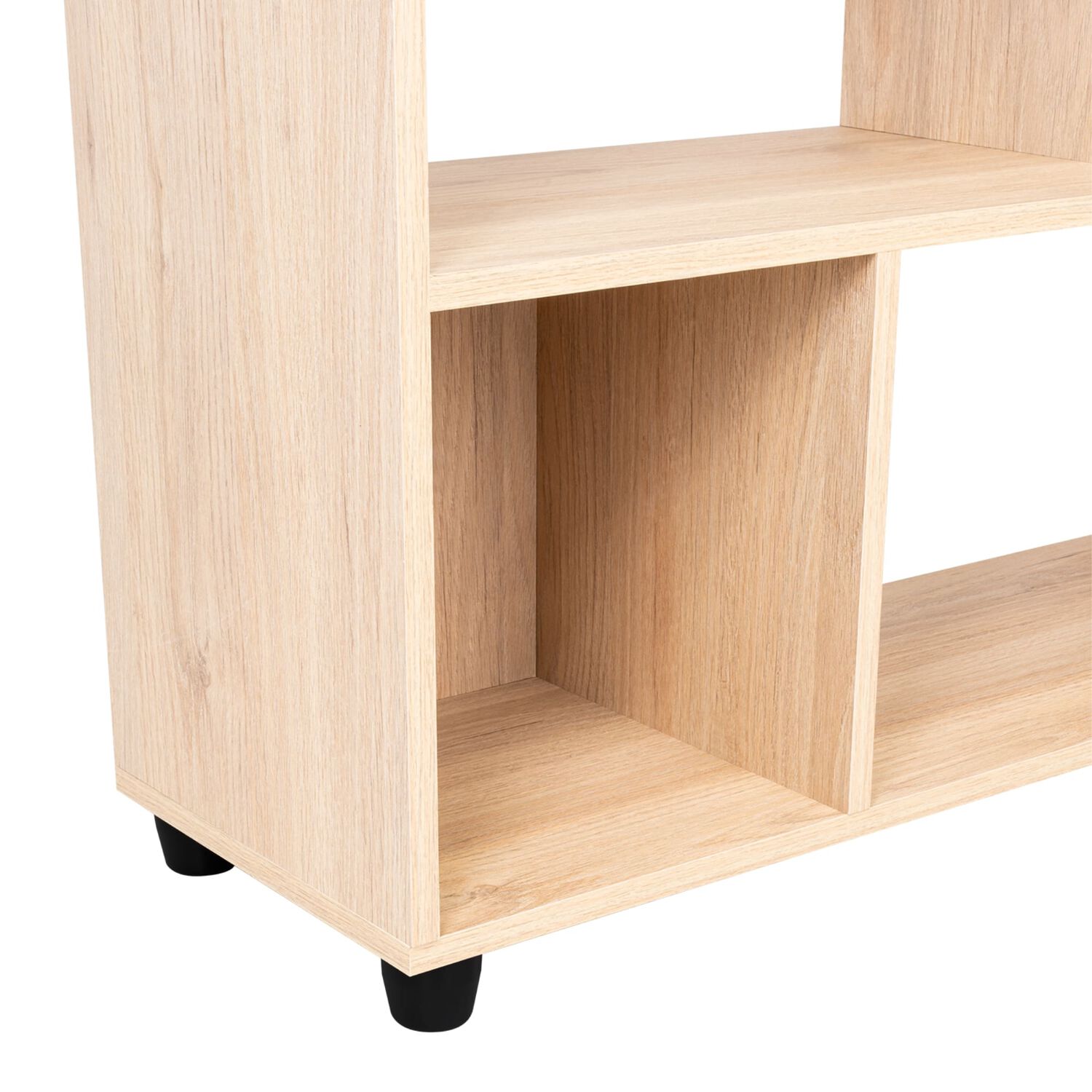 Mueble Biblioteca Organizadora 80,1x122,2x28,8 Cm Caf&eacute; Claro image number 5.0