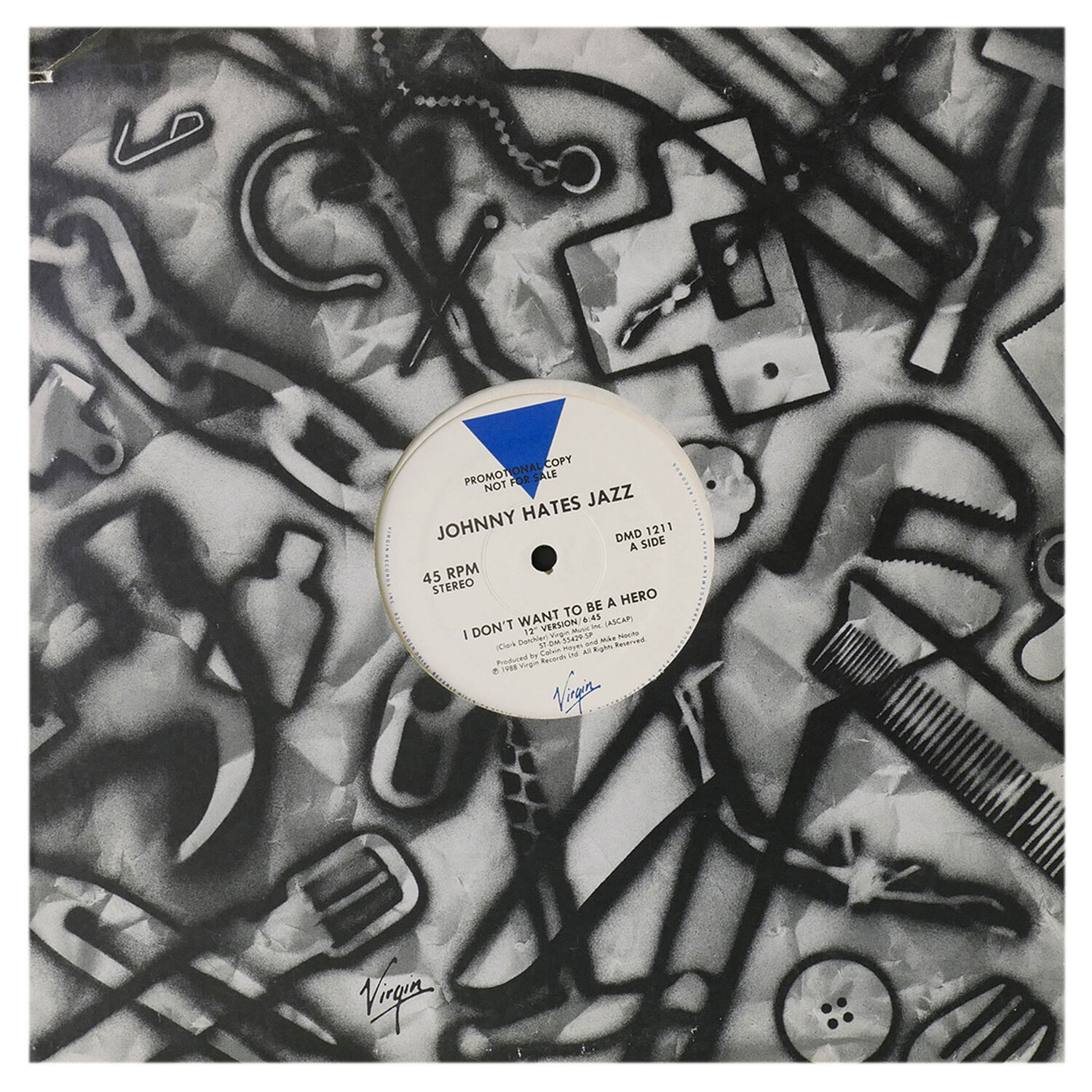 Johnny Hates Jazz - I Don't Want To Be A Hero (promo) | 12" Maxi Single Usado image number 0.0