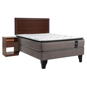 Cama Europea Celta Mediterráneo Plus / 1.5 Plazas + Set De Maderas