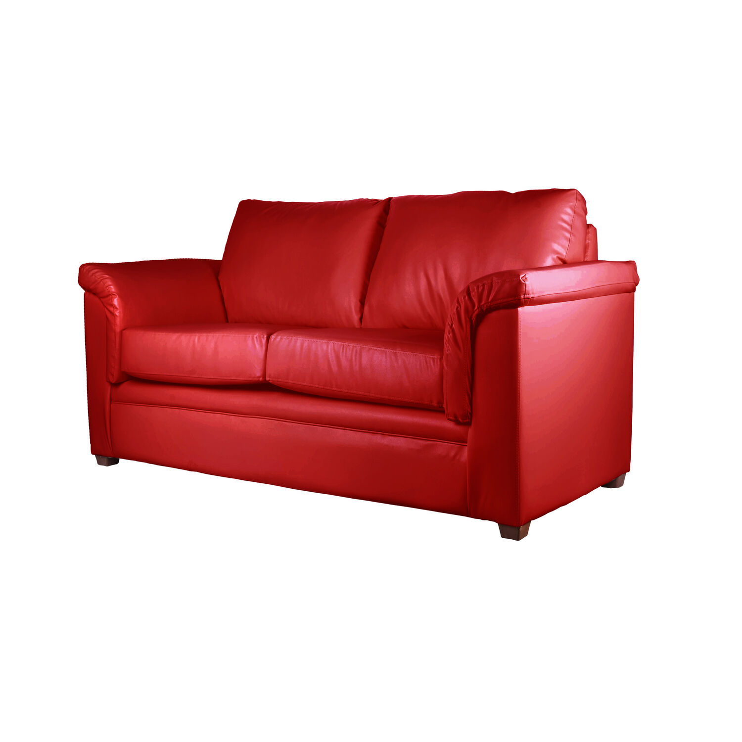 Sofa Ancona 3 Cuerpos Pu Grano Rojo image number 2.0