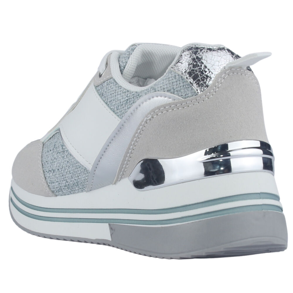 Zapatilla Mujer Chalada Jettixlow2 Blanco/celeste Urbano image number 3.0