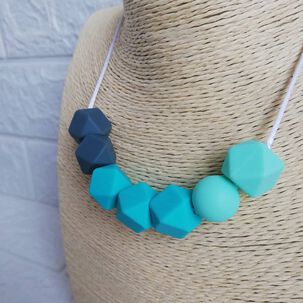 Collar De Lactancia Silicona Bebe Dentici&oacute;n Estimulacion