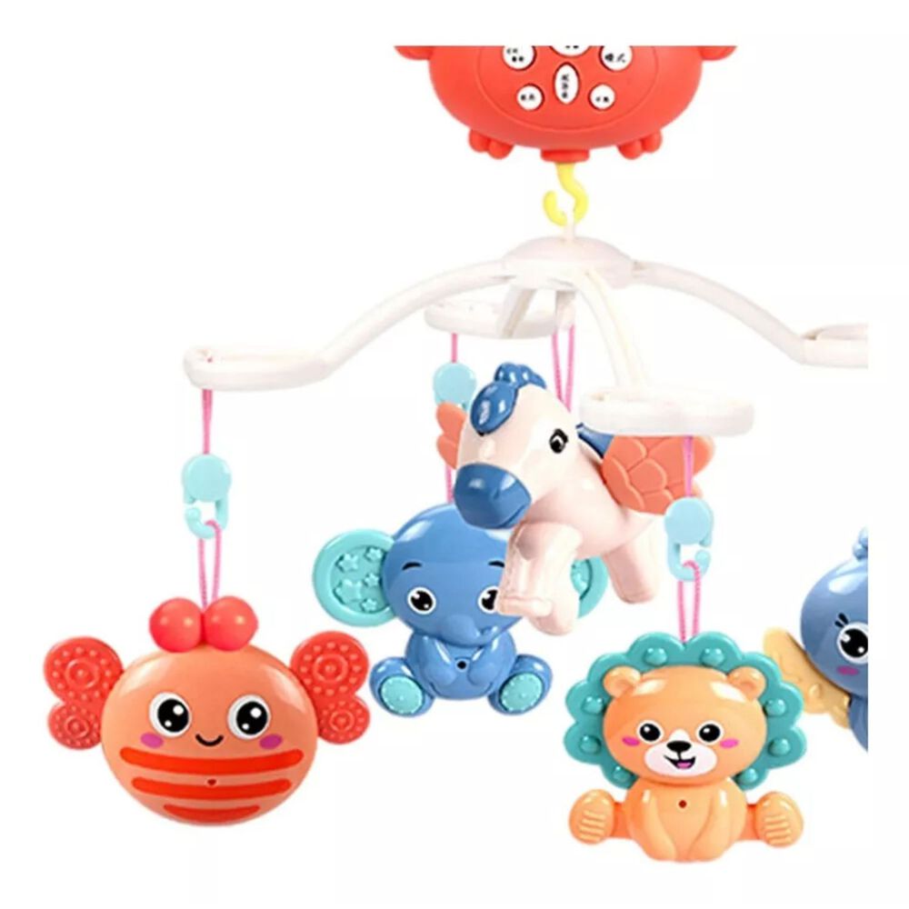 M&oacute;vil Giratorio Para Cuna De Beb&eacute; Con Luz Y M&uacute;sica 42x30 Cm image number 1.0