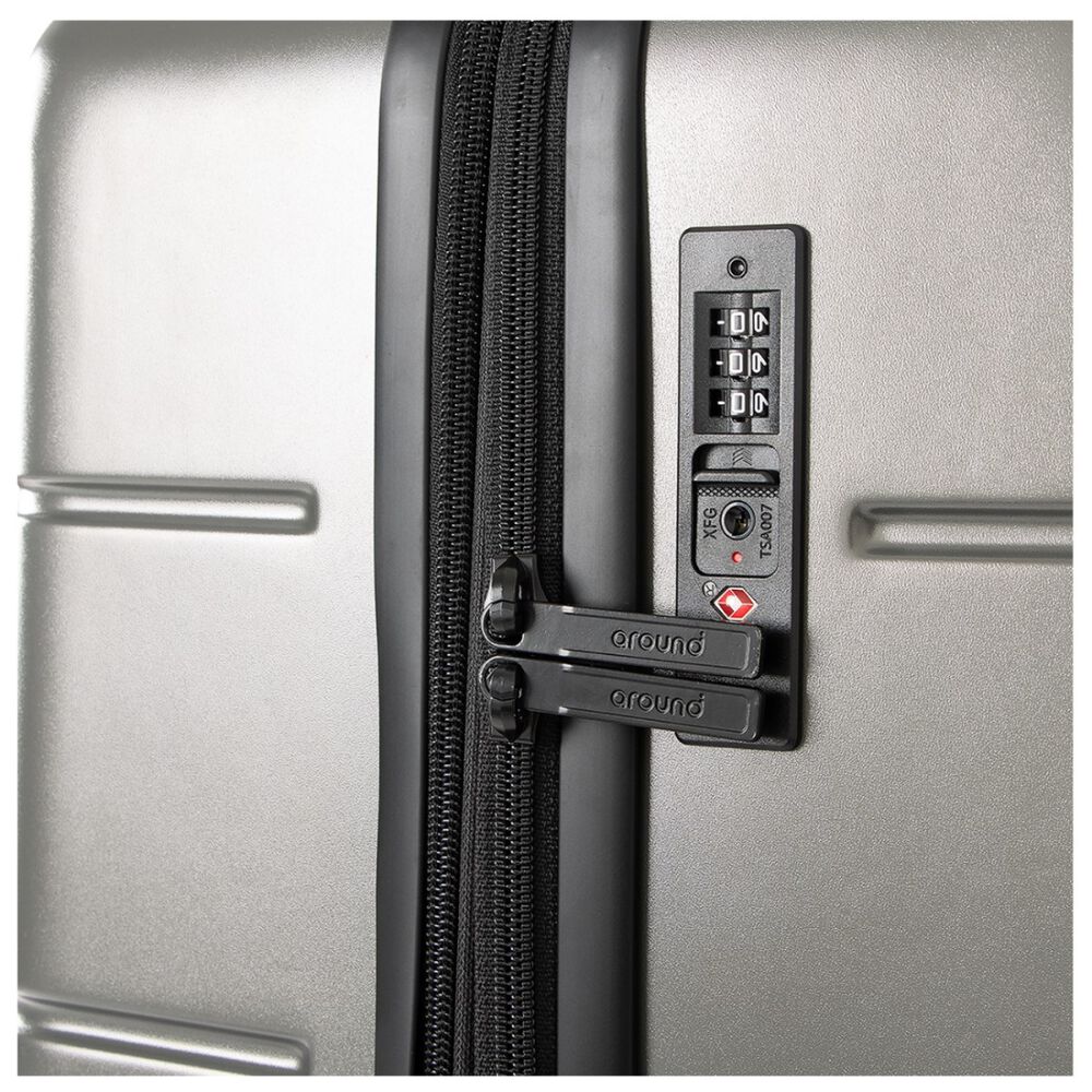 Maleta Oslo Extra Grande Gris image number 4.0