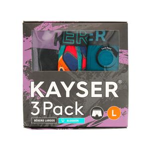 Pack Boxer Hombre Kayser / 3 Unidades