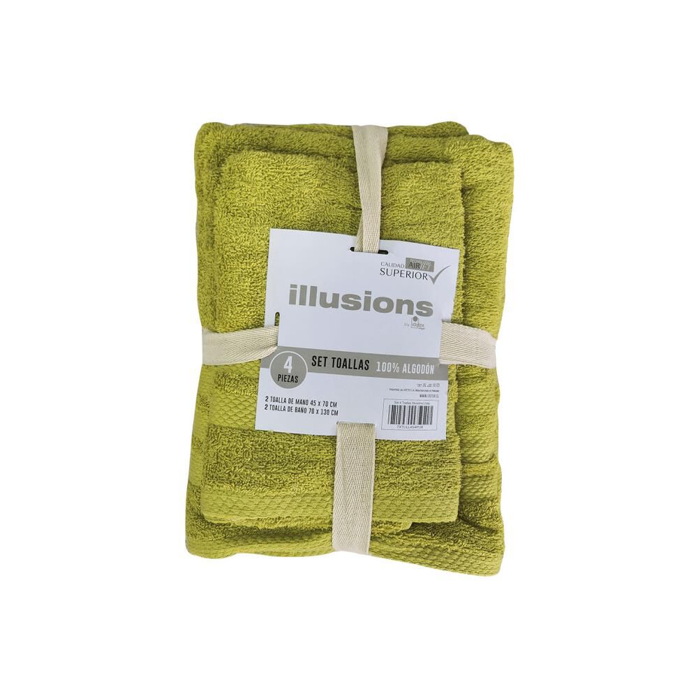 Juego De Toallas Illusions 4 Piezas image number 0.0
