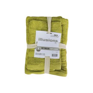 Juego De Toallas Illusions 4 Piezas