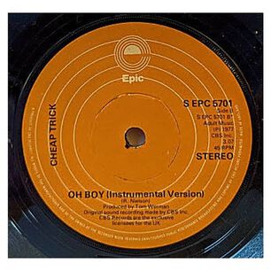 Cheap Trick - I Want You To Want Me| 7'' Single Vinilo Usado