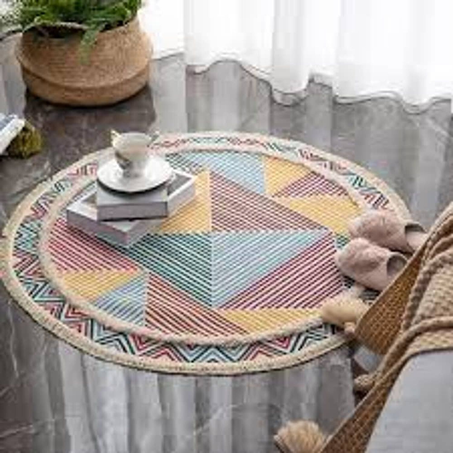 Alfombra Kilim Redonda image number 0.0