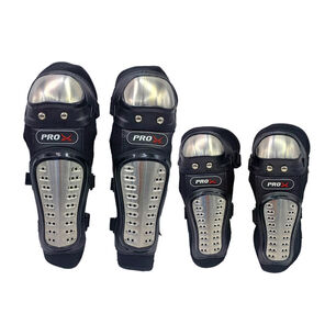 Set Rodilleras Y Coderas Aleaci&oacute;n Aluminio Para Motos Pro X - Ps